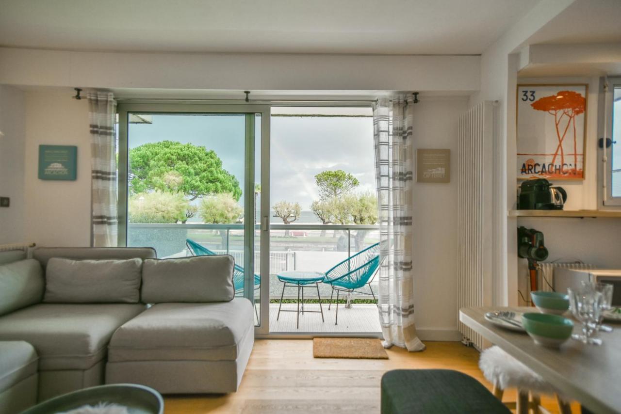 Superbe Studio En 1Ere Ligne En Plein Coeur D'Arcachon Exterior foto